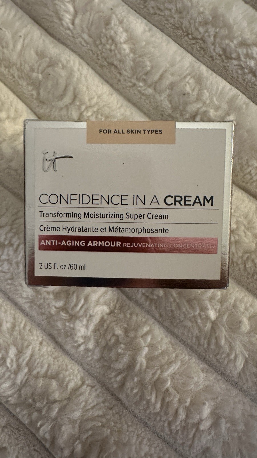 IT Cosmetics Confidence in a CREAM 2oz Moisturizing Anti-Aging Cream NEW