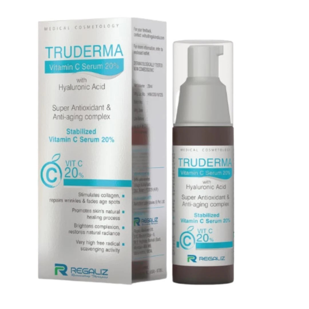 Regaliz Truderma Vitamin C Serum For Youthful Glowing Skin 20ml