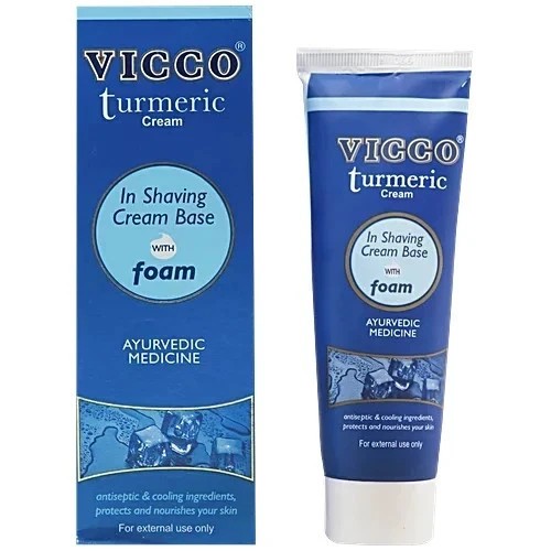 Vicco Turmeric Cream with Foam Base-70g