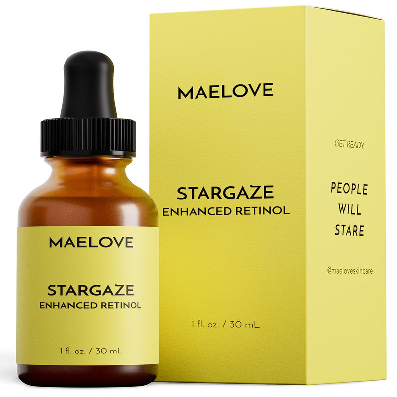 Maelove Stargaze Enhanced Retinol Serum Time-Released 0.25 Retinol For Radiant