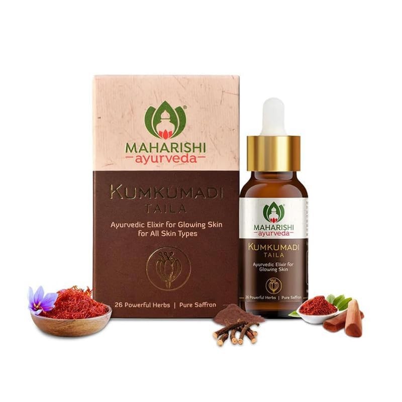 Maharishi Ayurveda Kumkumadi Tailam 10 ml Pack of 1 Face Serum Oil