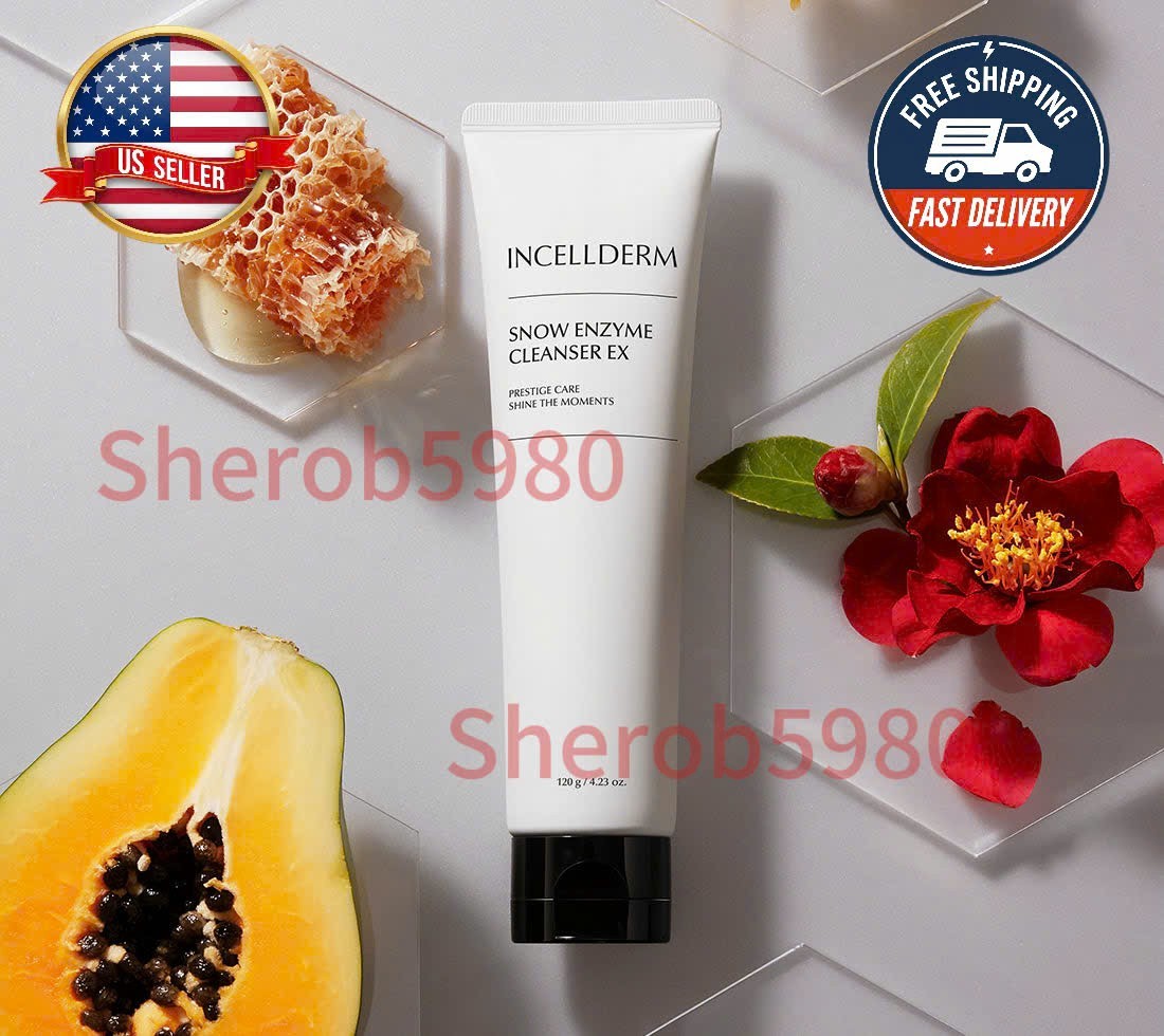 IN.CELL.DERM – Snow Enzyme Cleanser – NEW – FREESHIPPING ( 120g/4.23oz )