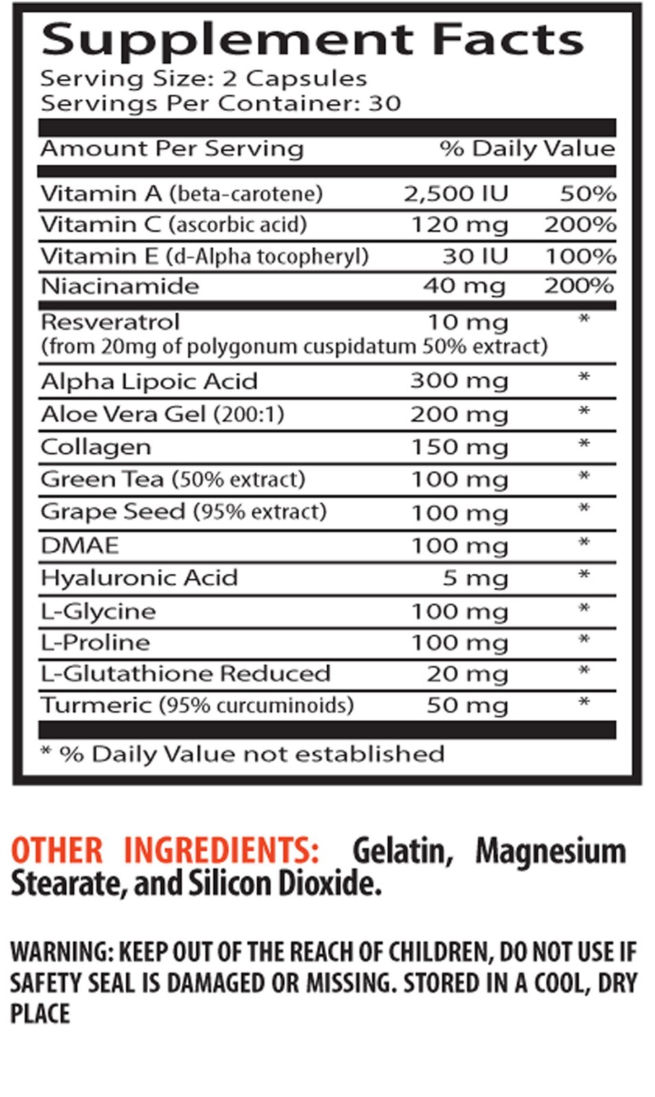 ANTI-WRINKLE COMPLEX – 60 Caps – Skincare Revitalized