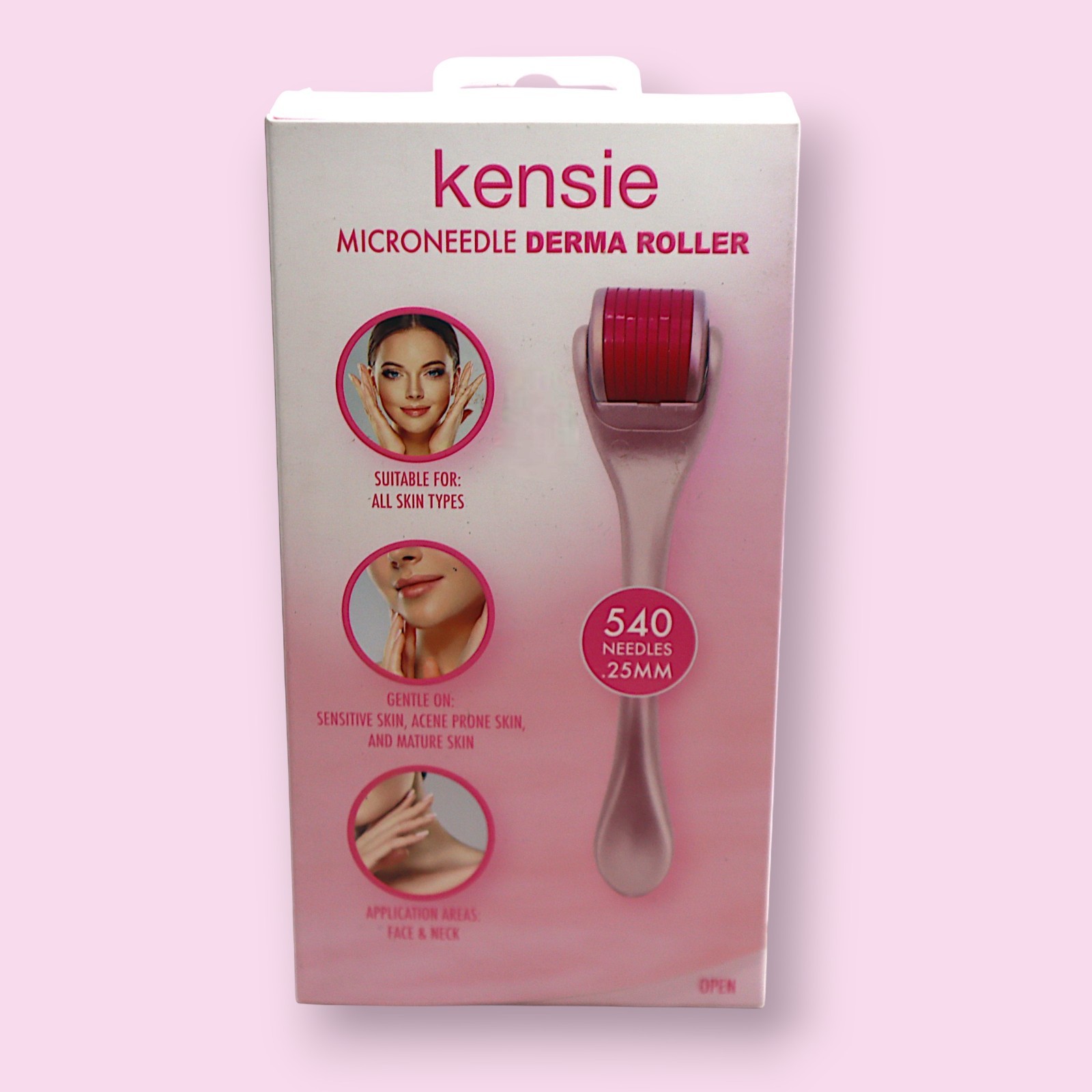 Kensie Microneedle Derma Roler 540 Needles .25 mm.