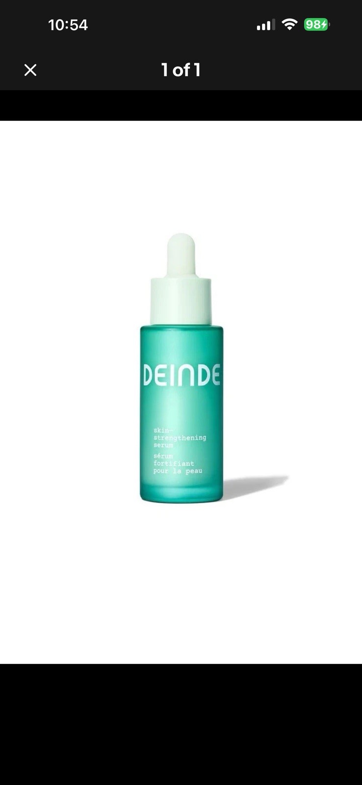 Deinde Skin Strengthening Serum 30ml / 1 oz – New – Biotech Anti-Aging