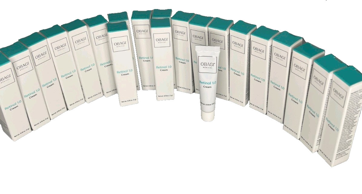 PACK OF 20pcs!!! Travel Size OBAGI RETINOL 1.0 (0.18oz each).100% AUTHENTIC.New
