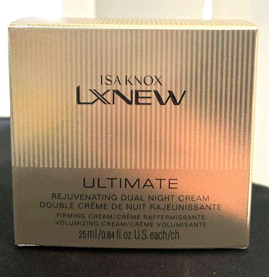 Avon Isa Knox LXNEW Ultimate Rejuvenating Dual Night Cream .85 fl oz