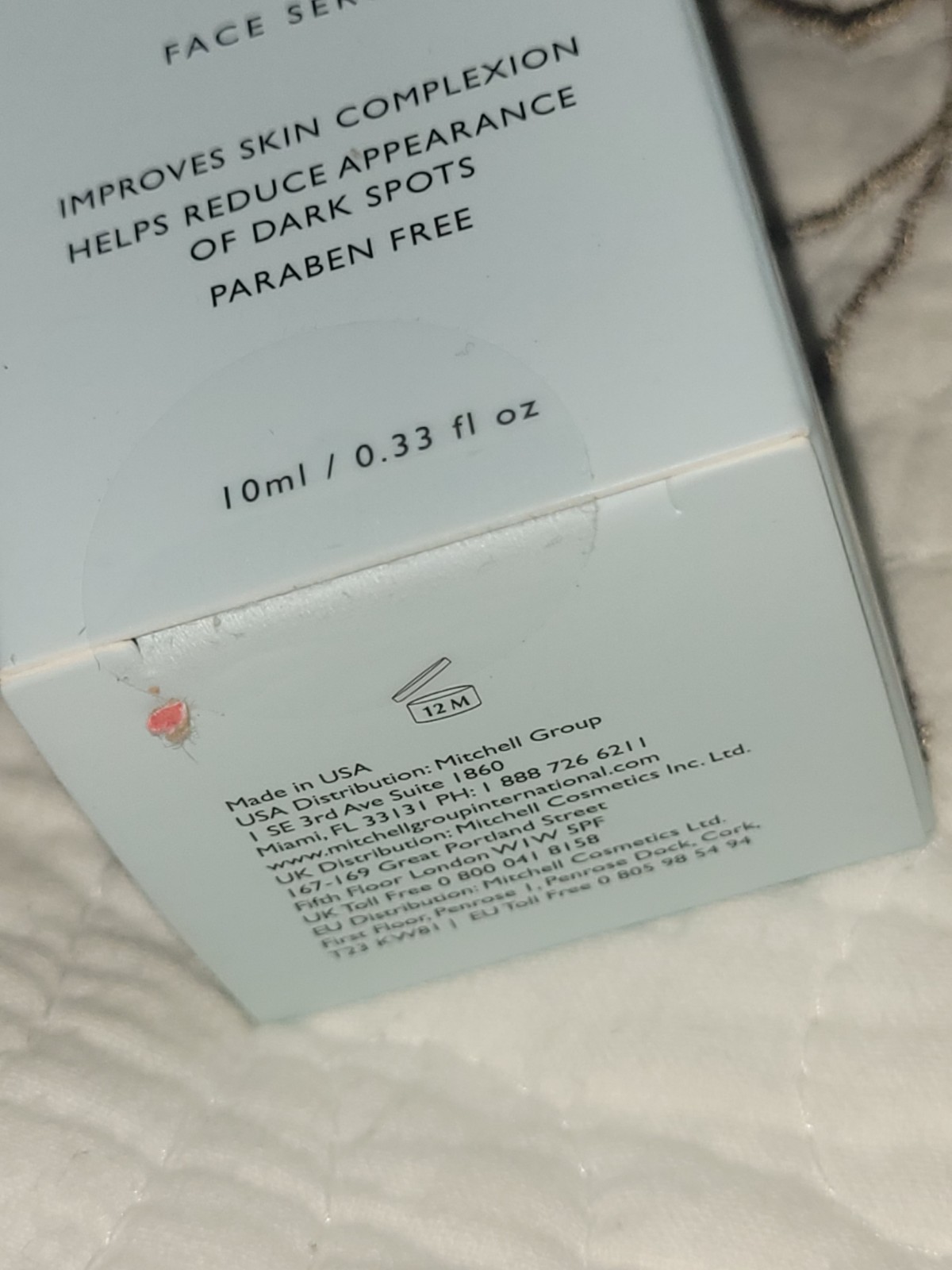 OMIC+ Skincare 10%Tranexamic Acid Face Serum 10ml/0.33fl.oz. Mini New/Sealed Box