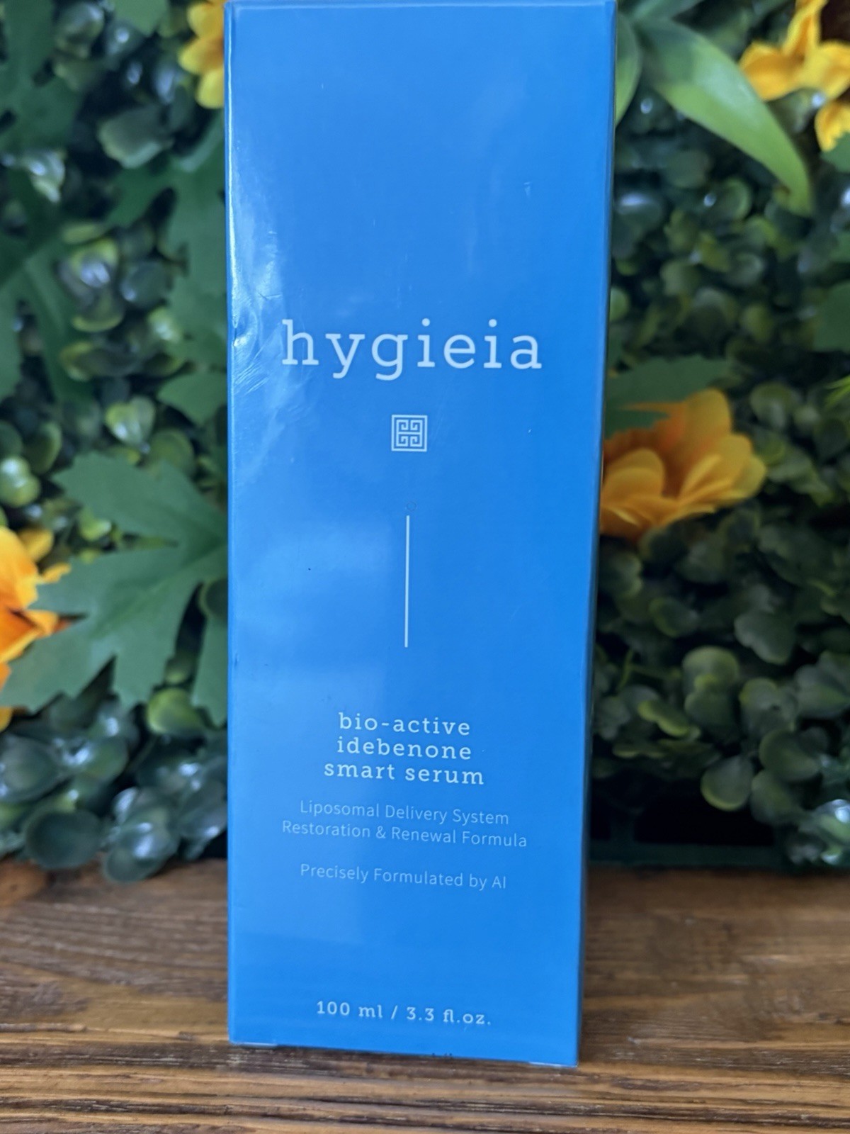 Hygieia + Bio-Active Idebenone Smart Serum ~ 3.3 oz. ~ Anti-Aging Face Cream NIB