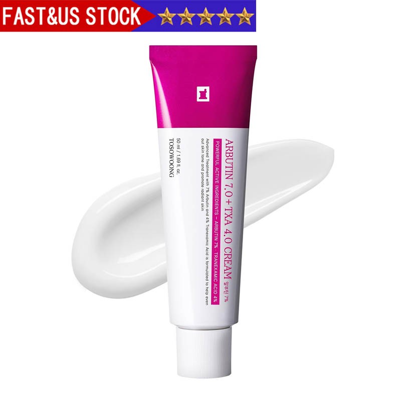 TOSOWOONG Arbutin 7% Tranexamic Acid 4% Cream 50ml Brightening K-Beauty