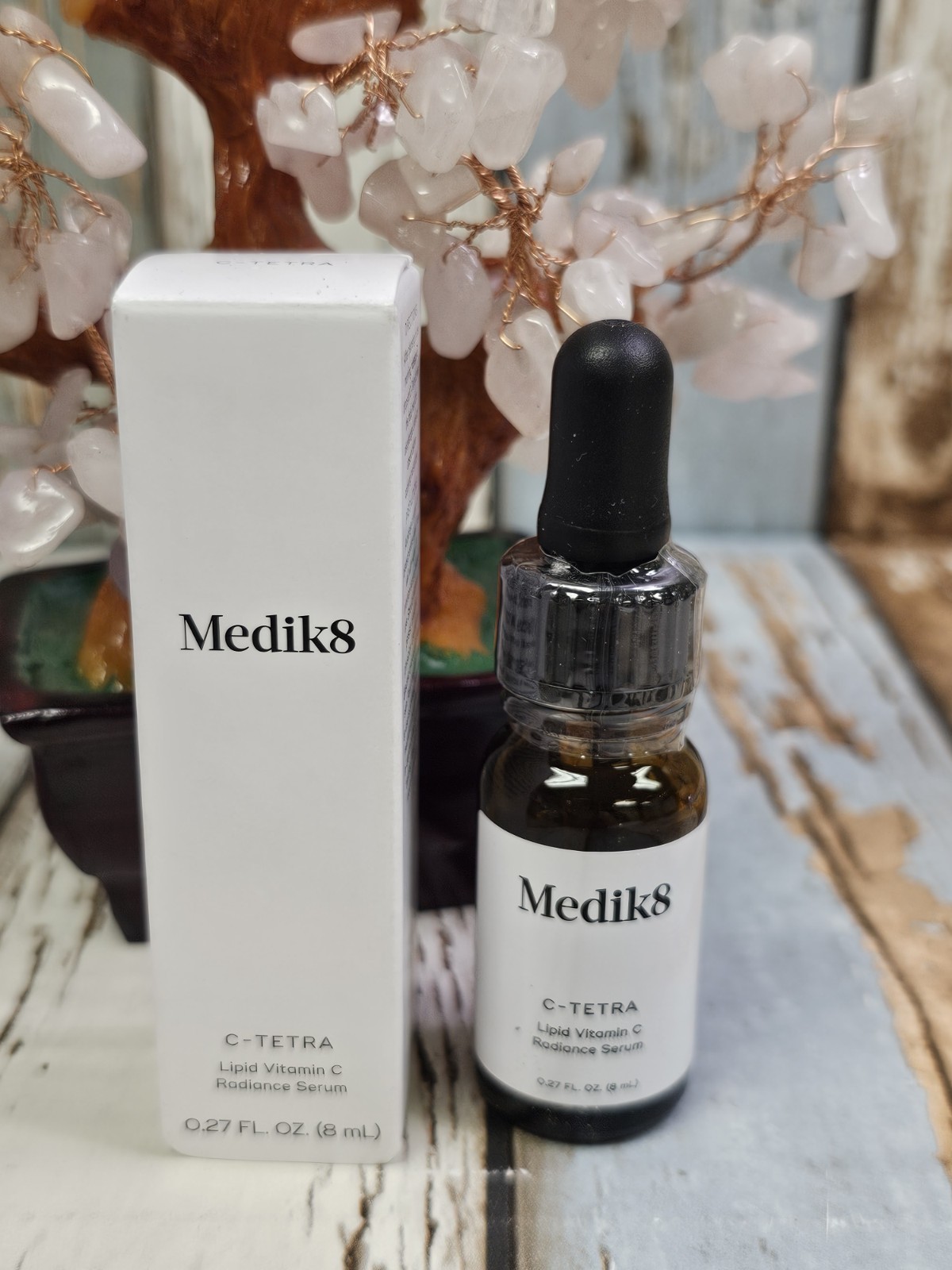 Medik8 C-Tetra Lipid Vitamin C Radiance Serum .27oz – Imperfect Box