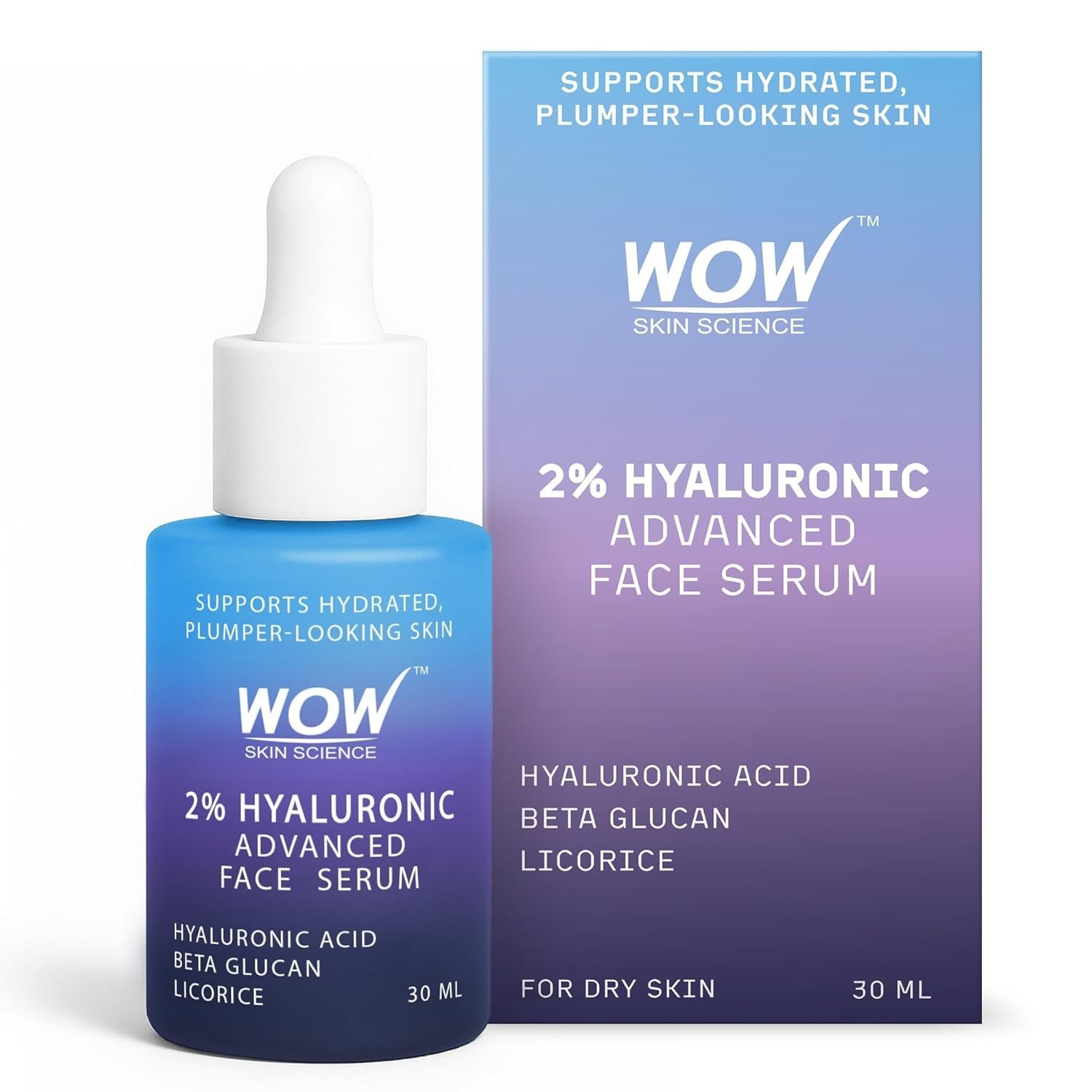 WOW Skin Science 2ffeine Advanced Face Serum,Caffeine+Green Tea+AloeVera 30ml