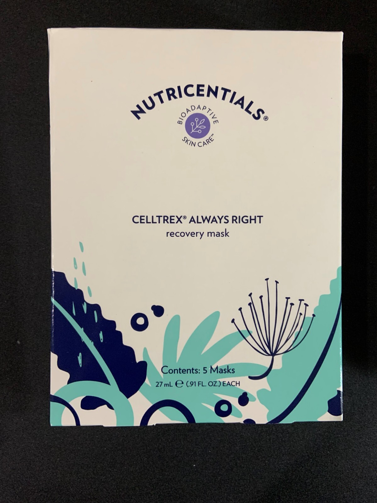 Nu Skin Nutricentials Celltrex Always Right Recovery Mask 5pc