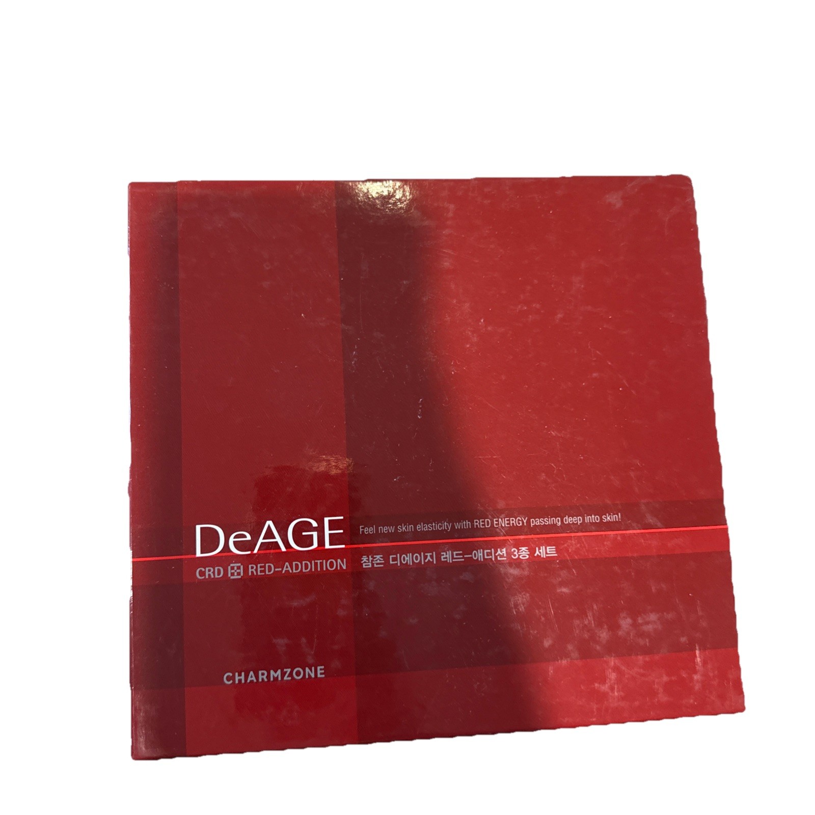 Charmzone DeAGE CRD RedAddition Skincare Set Toner Emulsion Cream Expired 1/2025