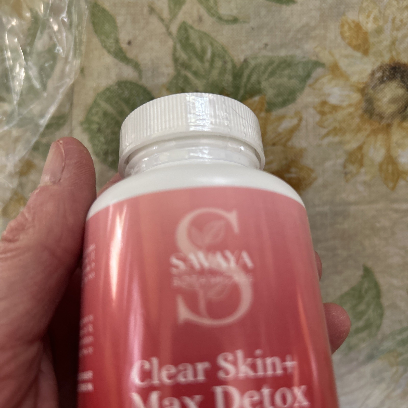 Savaya Clear Skin Max Detox 60 Capsules All Natural Ingredients Acne Treatment