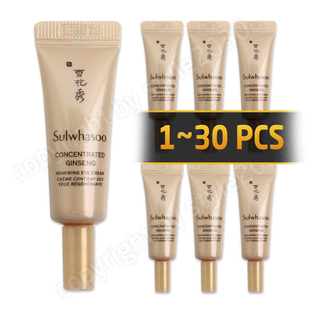 Sulwhasoo Concentrated Ginseng Renewing Eye Cream EX 3ml 1pcs~30pcs