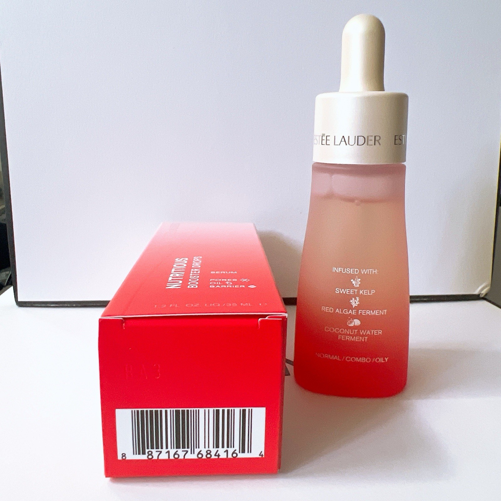 Estee Lauder Nutritious Booster Drops Serum – 1.2 Oz. / 35mL NIB