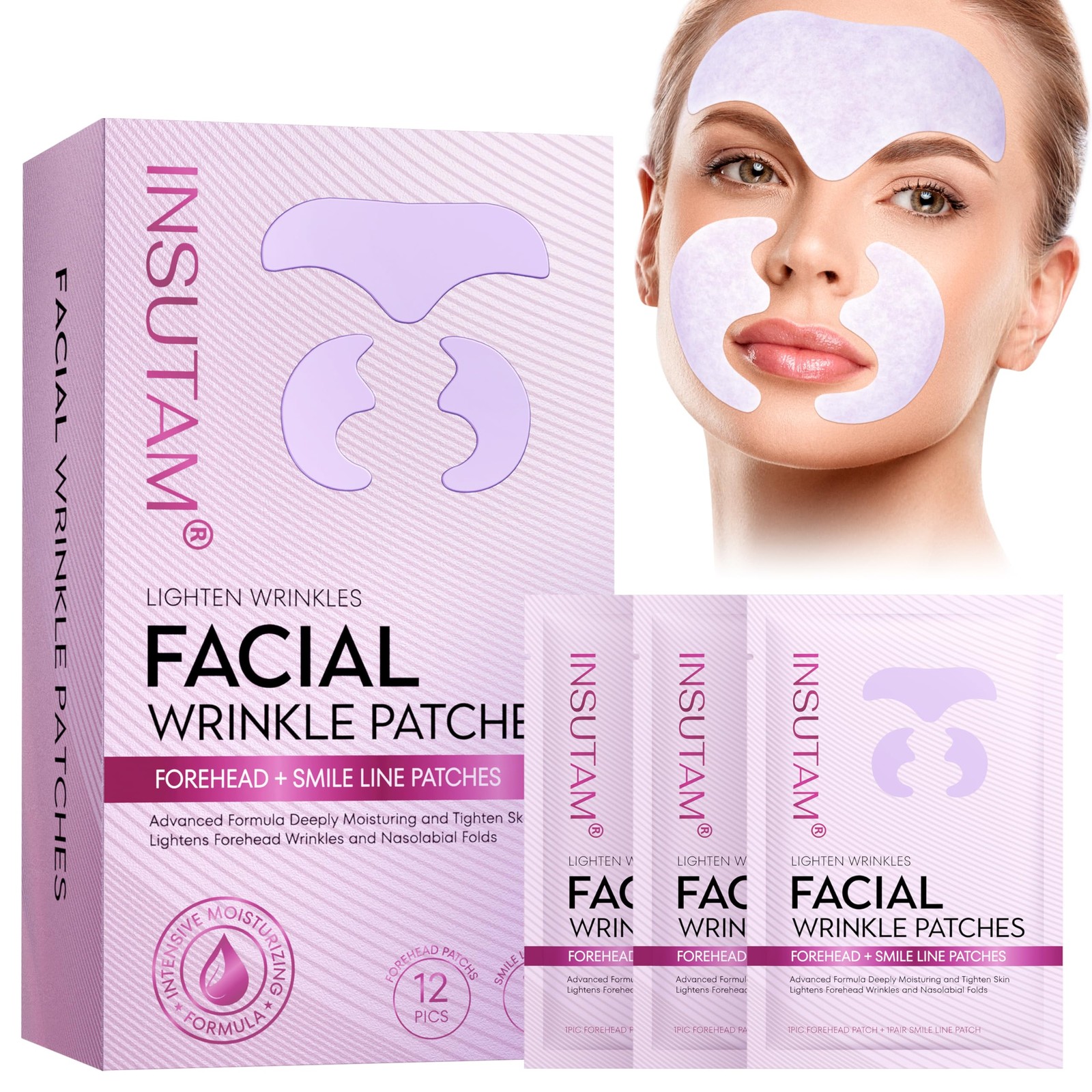 Forehead Patches for Anti-wrinkles: Overnight Wrinkles Patches to Lift Smile …