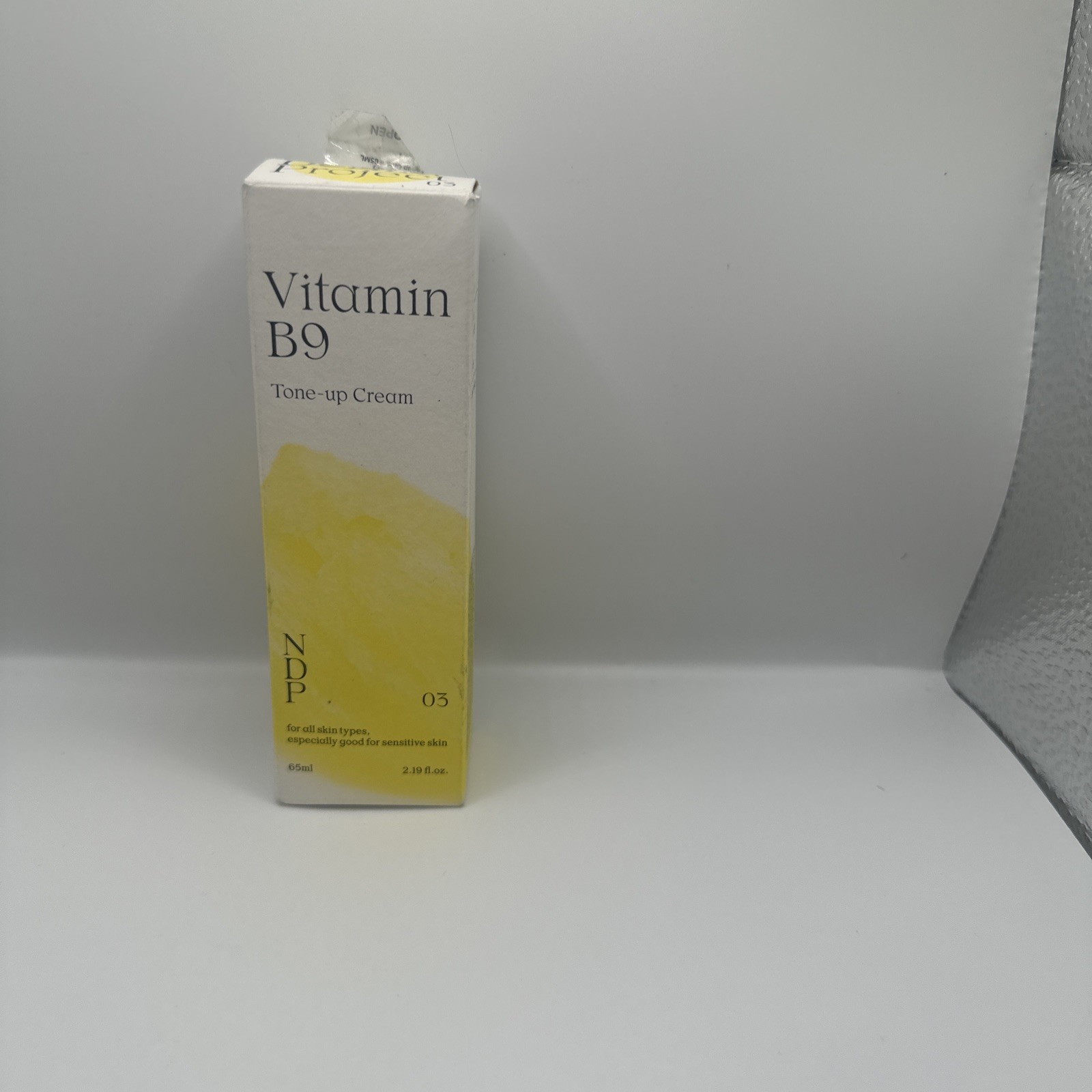 NATURAL DERMA PROJECT Makeup Primer Cream for Glowy Skin Tone Exp 05/2028