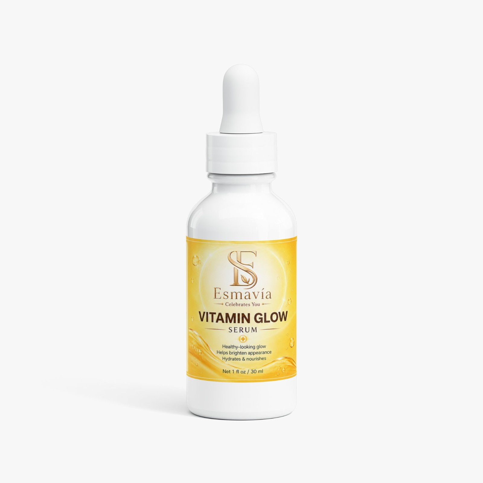 Vitamin Glow Serum Niacinamide Vitamin C & E Hydrating Face Serum 1oz 30ml