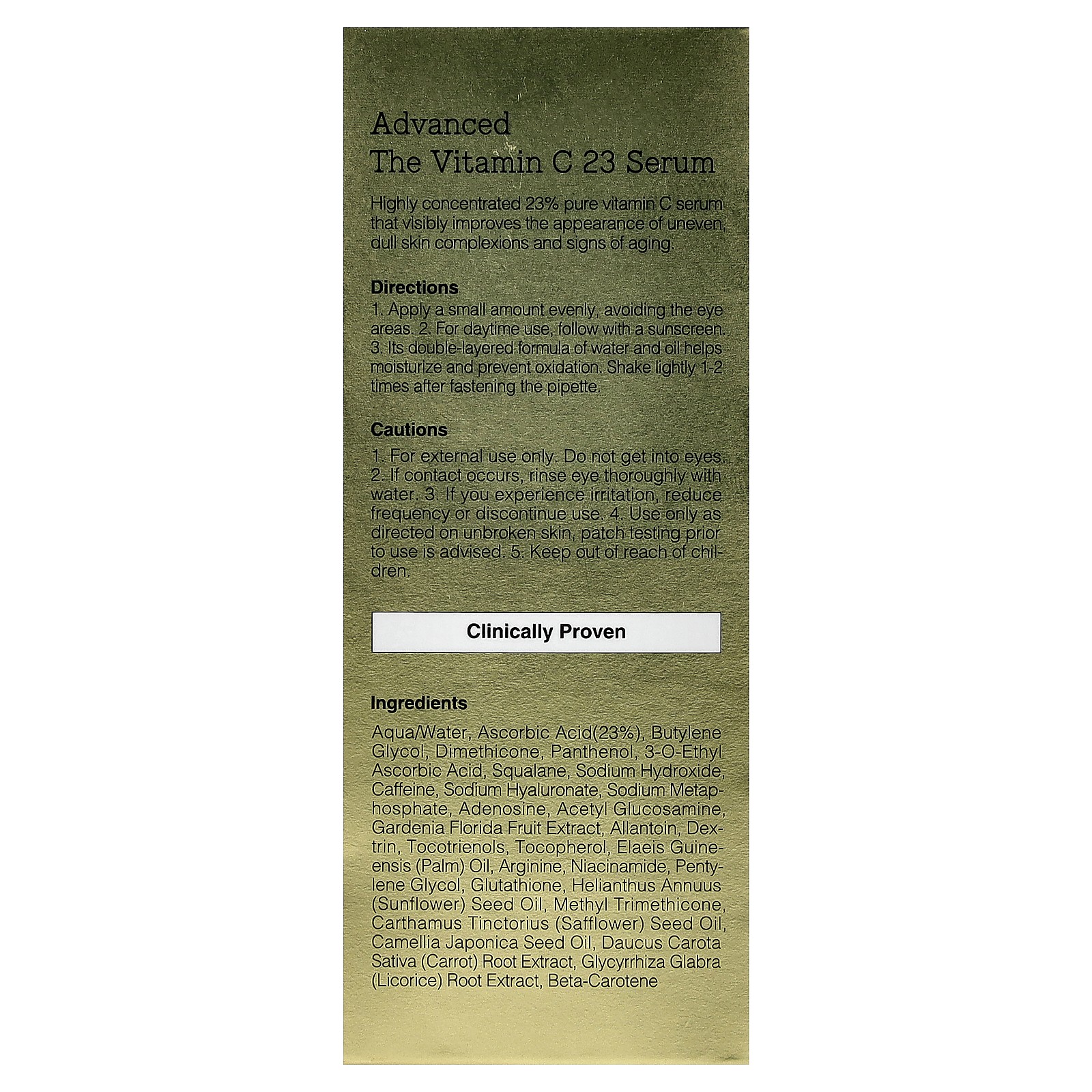 Advanced The Vitamin C 23 Serum, 0.7 oz (20 g)