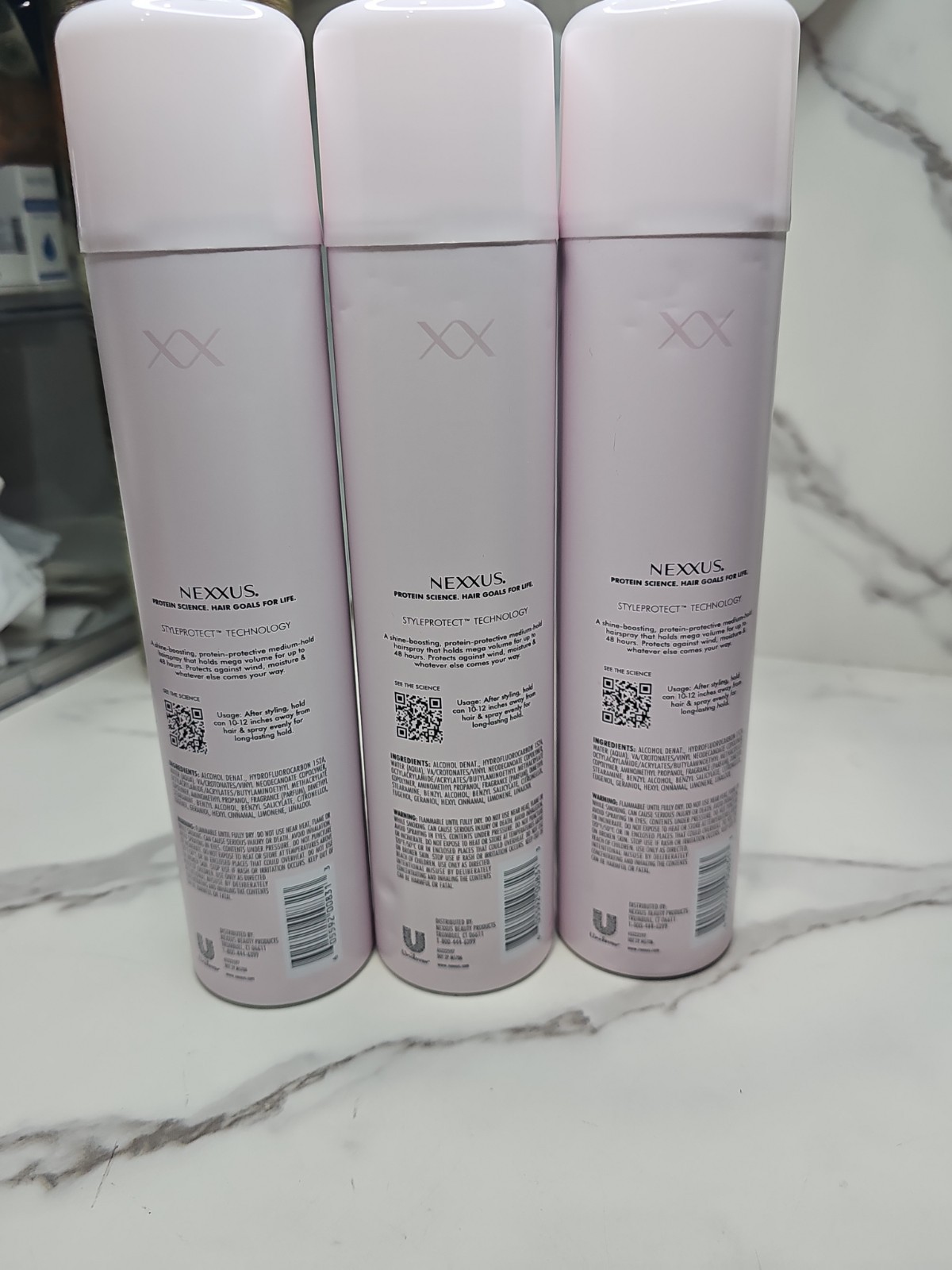 Nexxus Styling Spray XXL Finish Volume Medium 10 Ounce Bottle New Quick Ship! X3