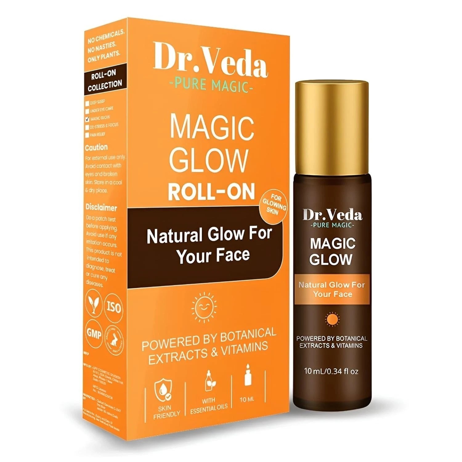 Dr. Veda Magic Glow Face Serum Roll-On 10 ml