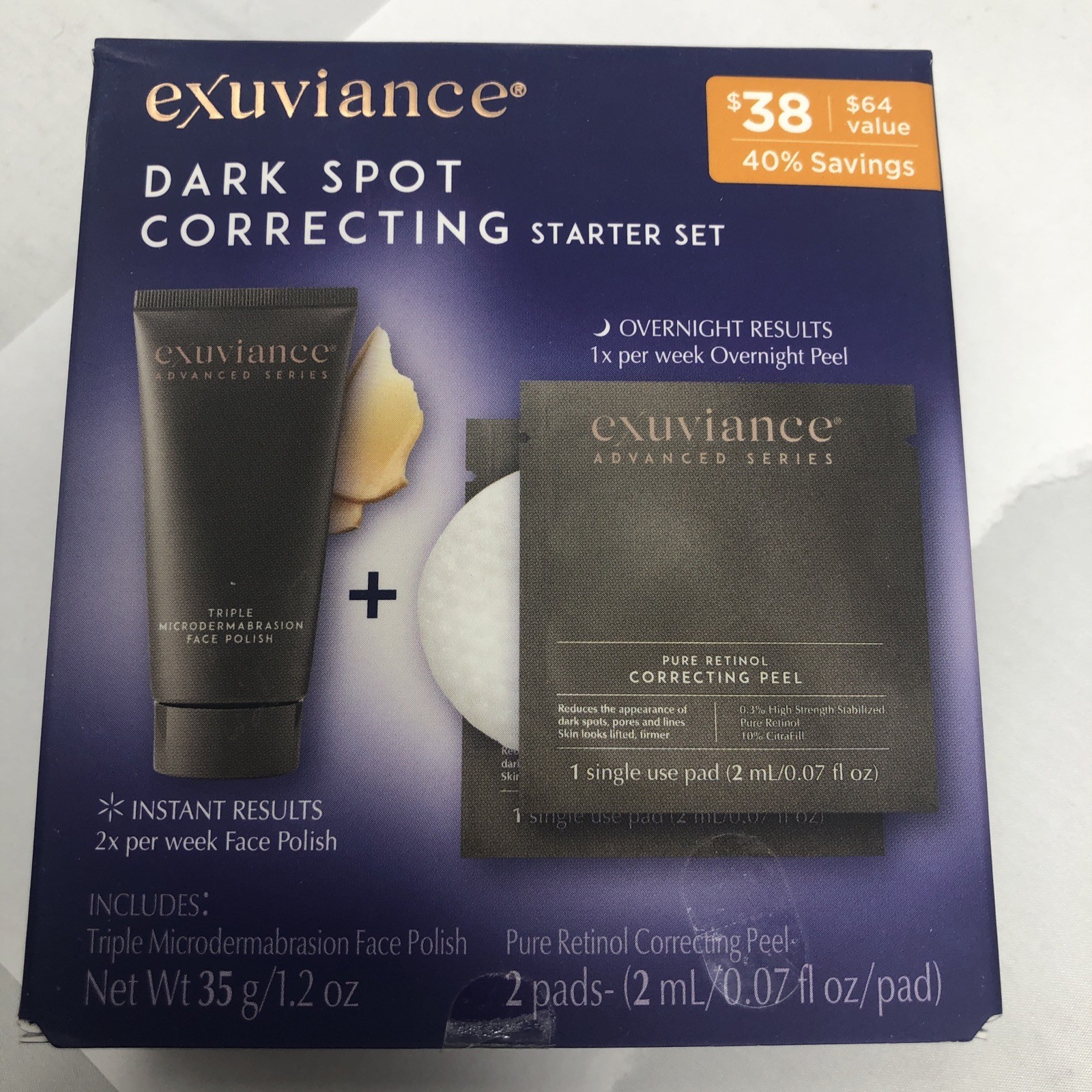 Exuviance Dark Spot Correcting Starter Kit BNIB