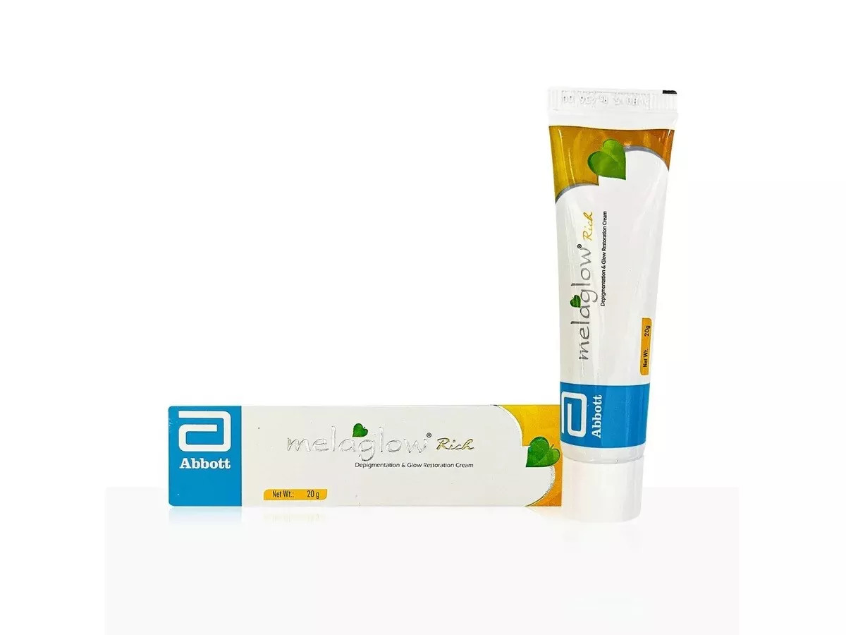 Melaglow Rich Glow Restoration & Depiegmentation Cream (20gm)