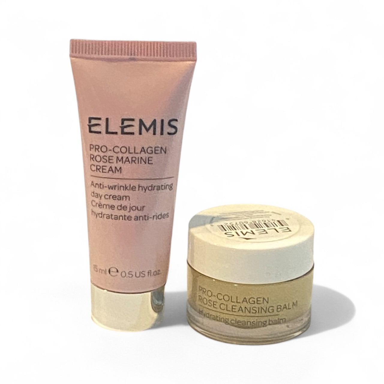 Elemis Pro Collagen 2 Piece SAMPLE-SIZE Set Cleanser & Day Cream NWOB