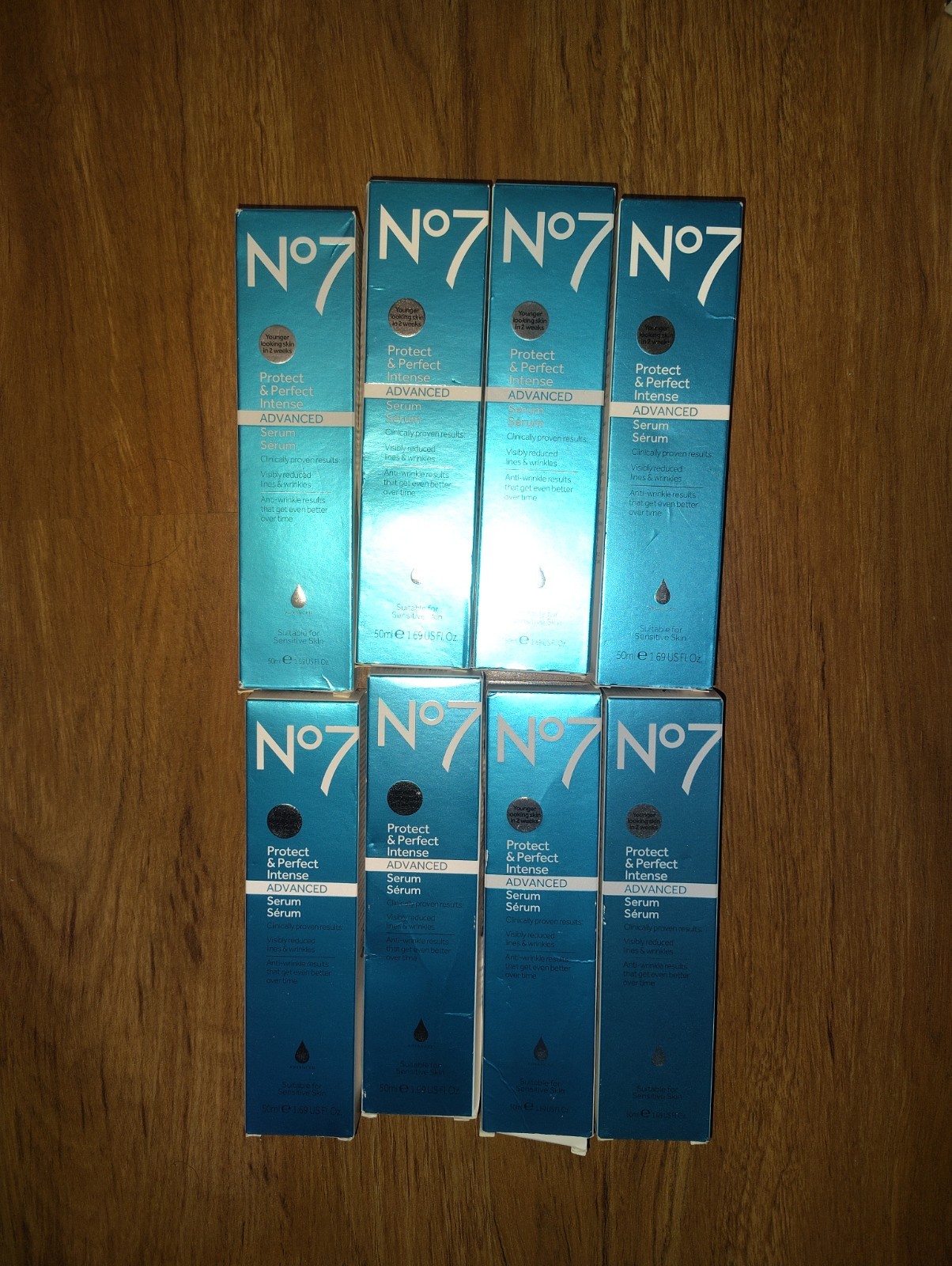 No7 Protect Advanced Serum (8) Bundle 1.69 oz