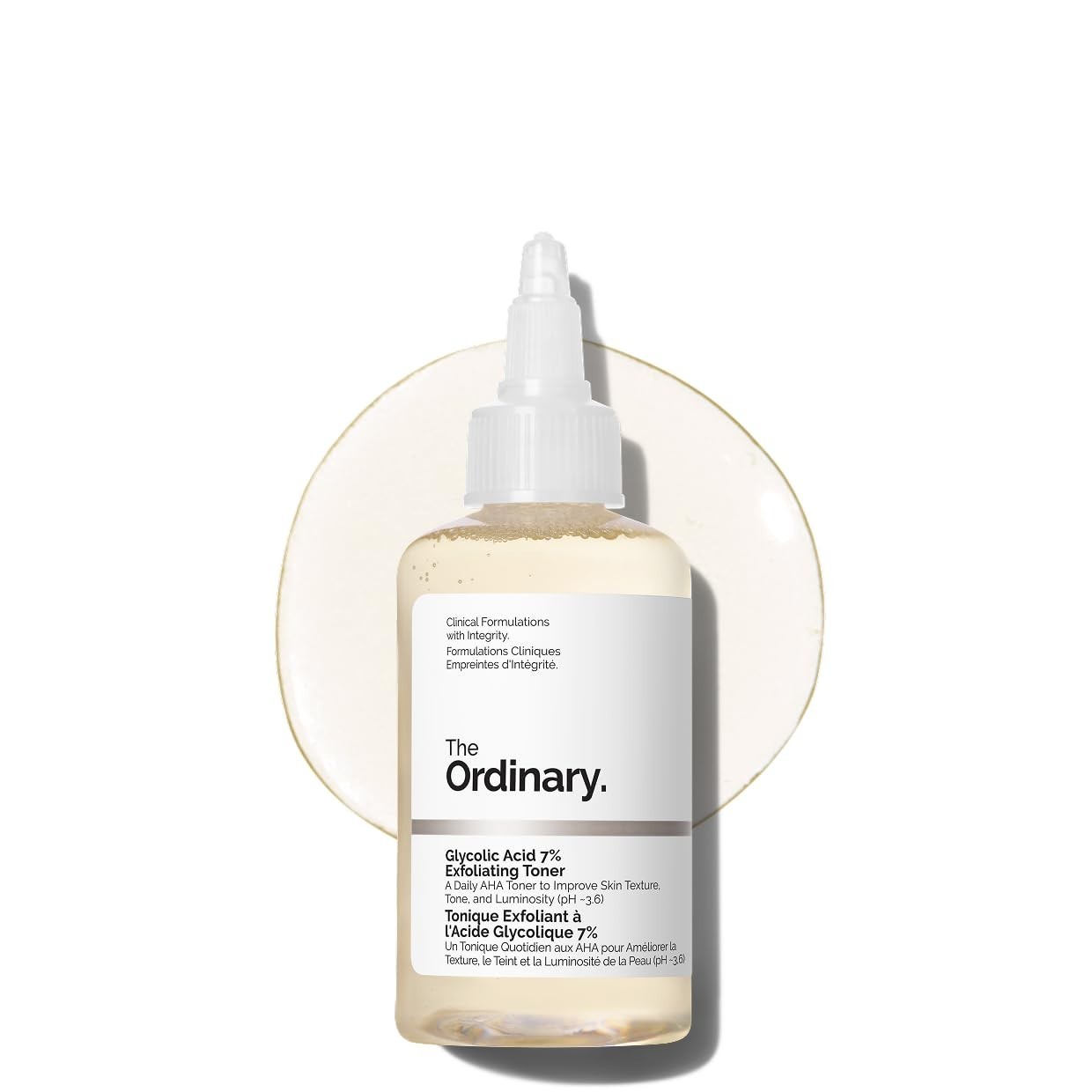 The Ordinary Glycolic Acid 7% Exfoliating Toner 100ml 3.4oz Brightening AHA
