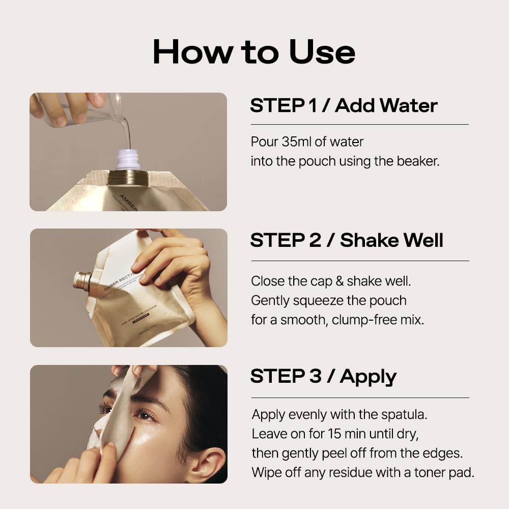 One-Step Modeling Mask Lemon Shake – Pack of 5 | Vitamin C & Glutathione, Eas…