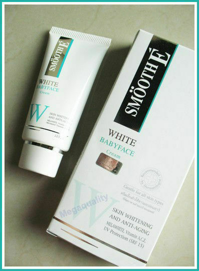 SMOOTH E BRIGHT BABY FACE CREAM WHITEN + ANTI-AGING UV PROTECTION SPF15 12 g.