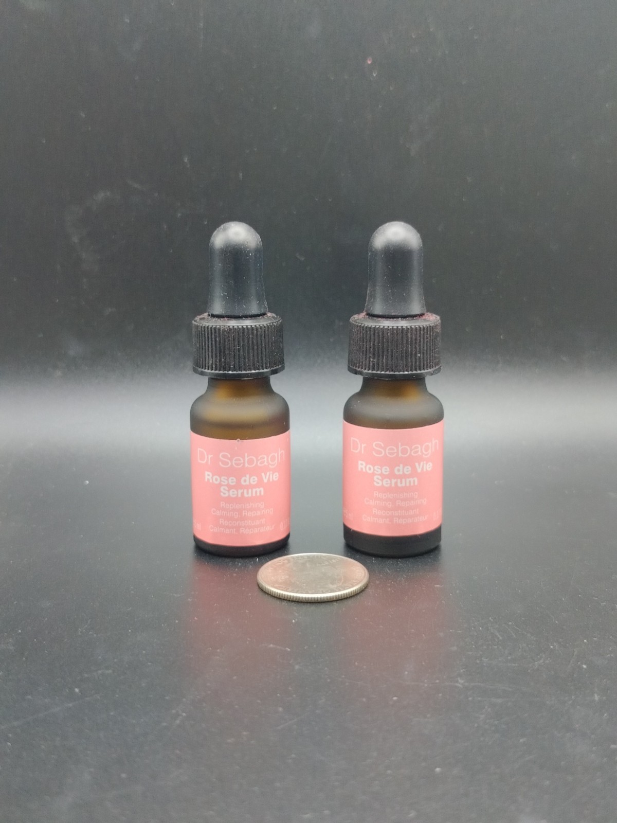 2x Dr Sebagh Rose de Vie Serum Replenishing Calming Repairing 0.17 FL OZ Travel
