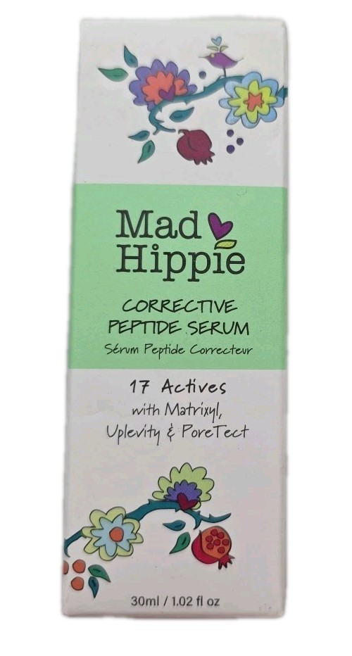 Mad Hippie Corrective Peptide Serum, 1.02 fl oz (30 ml) NIB