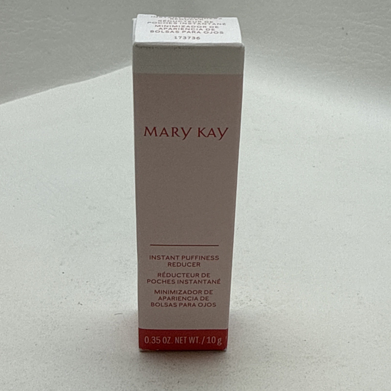 Mary Kay Instant Puffiness Reducer for Eyes New in Box 173736 NIB 0.35 Oz. Tube