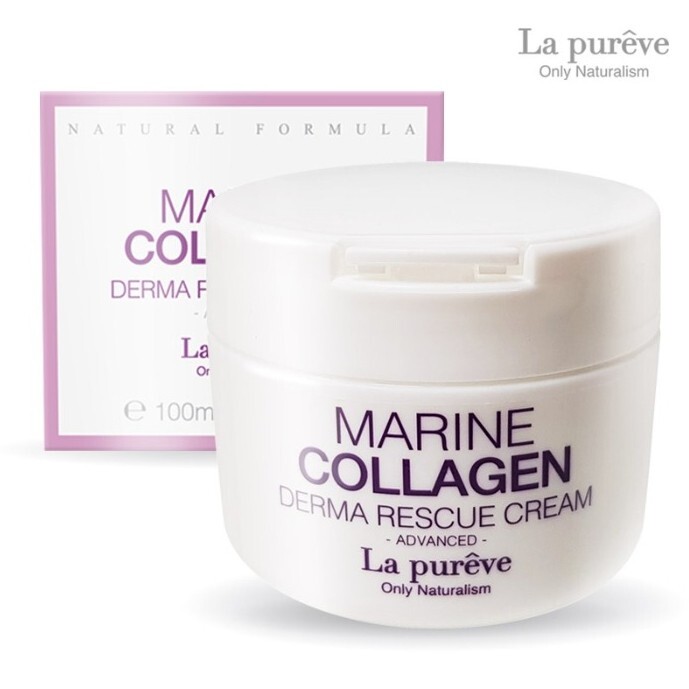 Marine Collagen Derma Rescue Cream 100ml Collage Cream Korean Skin Care K-Beauty
