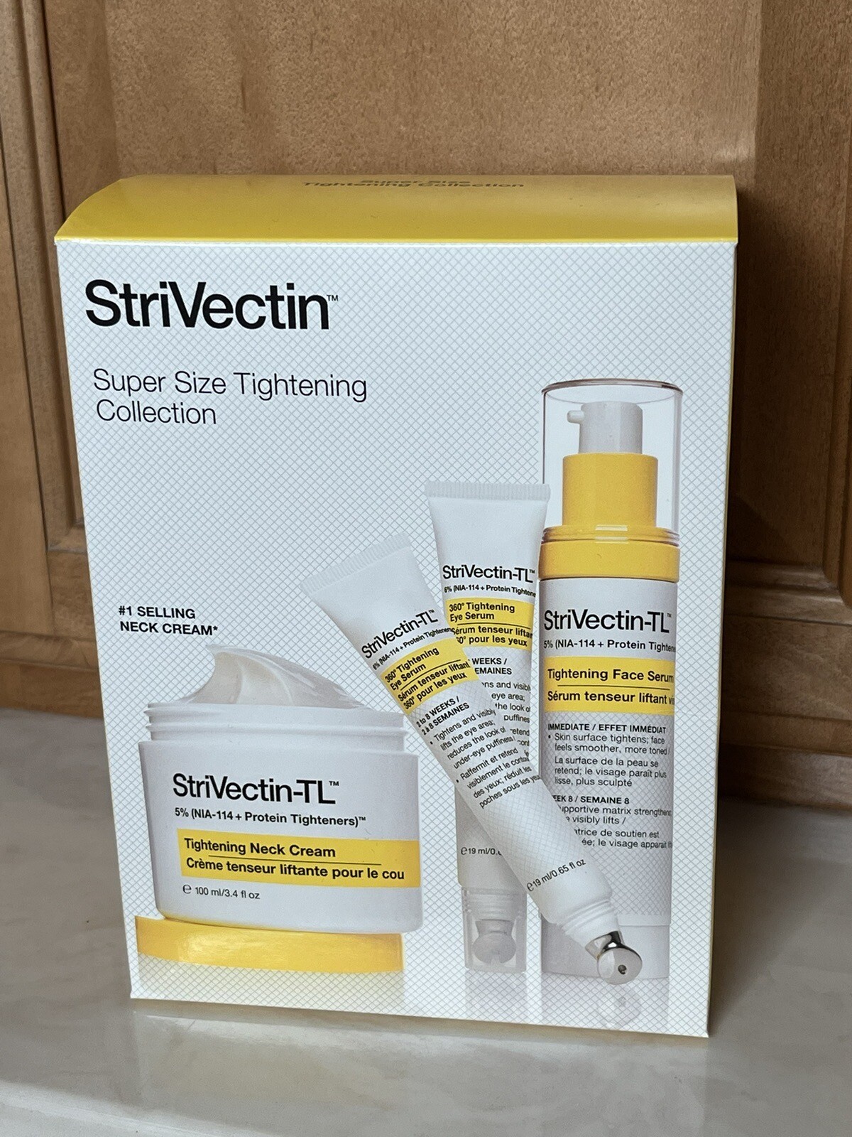 StriVectin Super Size Tightening Collection neck cream face serum 360 eye Sealed