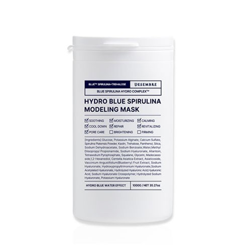 DESEMBRE Hydro Blue Spirulina Modeling Mask