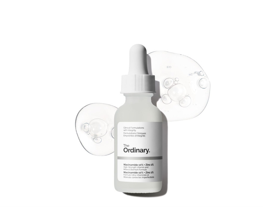 The Ordinary Niacinamide 10% + Zinc 1%, Smoothing Serum for Blemish-Prone Skin