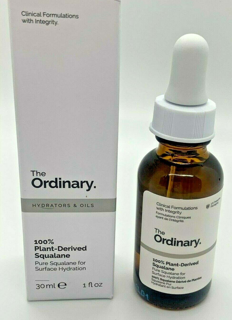 NIB The Ordinary 100% Plant Derived Squalane 1oz Full Size!