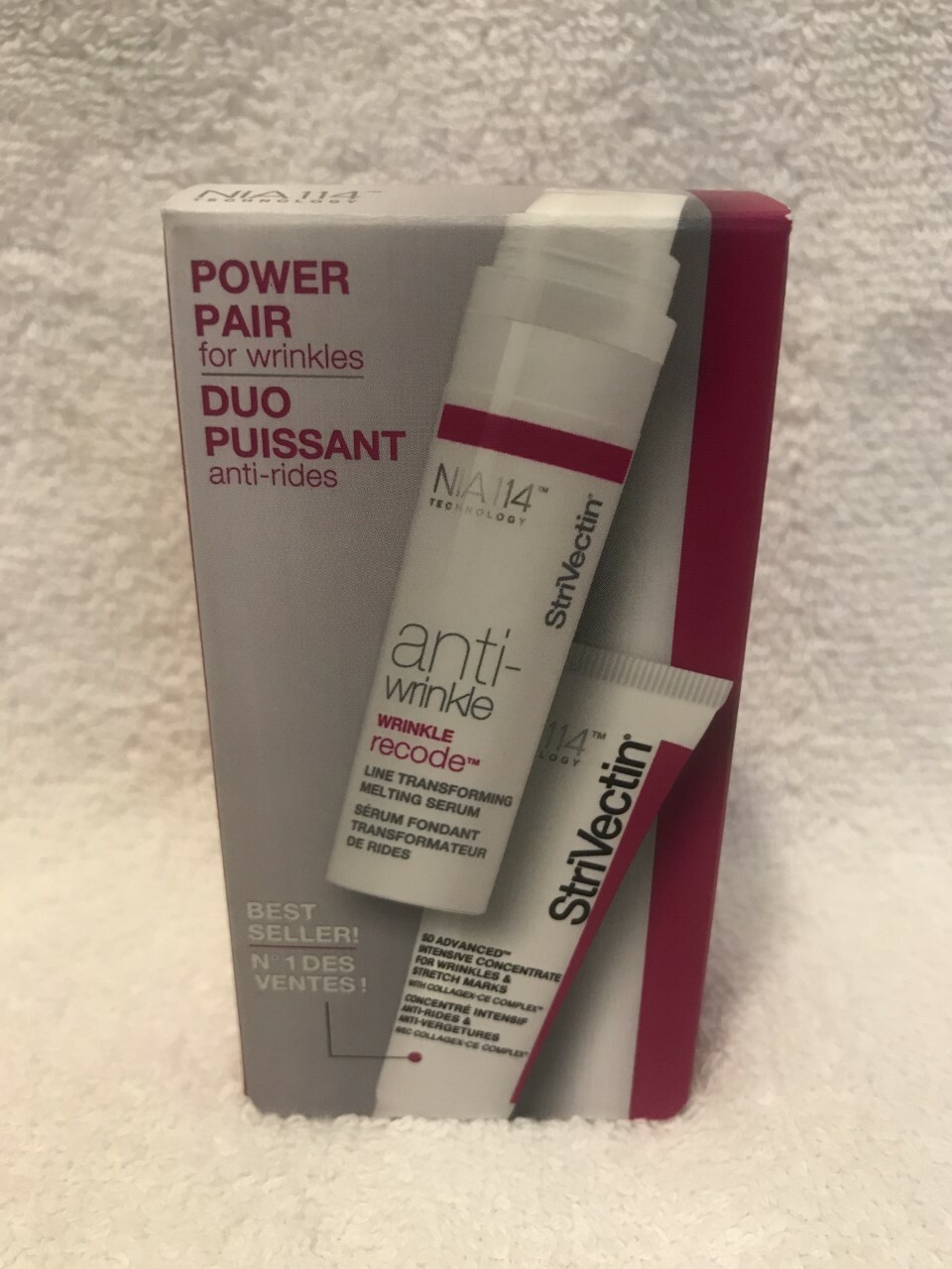 StriVectin NIA 114 Power Pair For Wrinkles travel size 10 ml