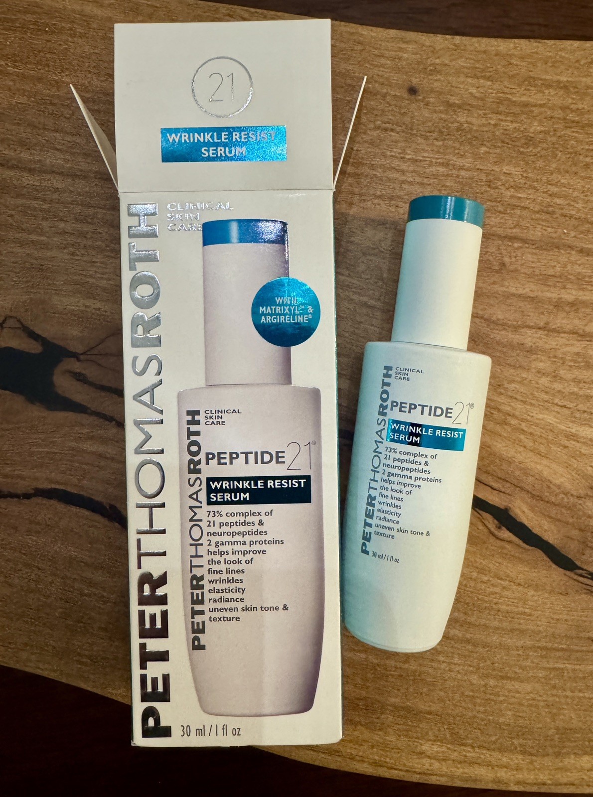 Peter Thomas Roth Peptide 21® Wrinkle Resist Serum 30 ML / 1oz NIB $125 Retail