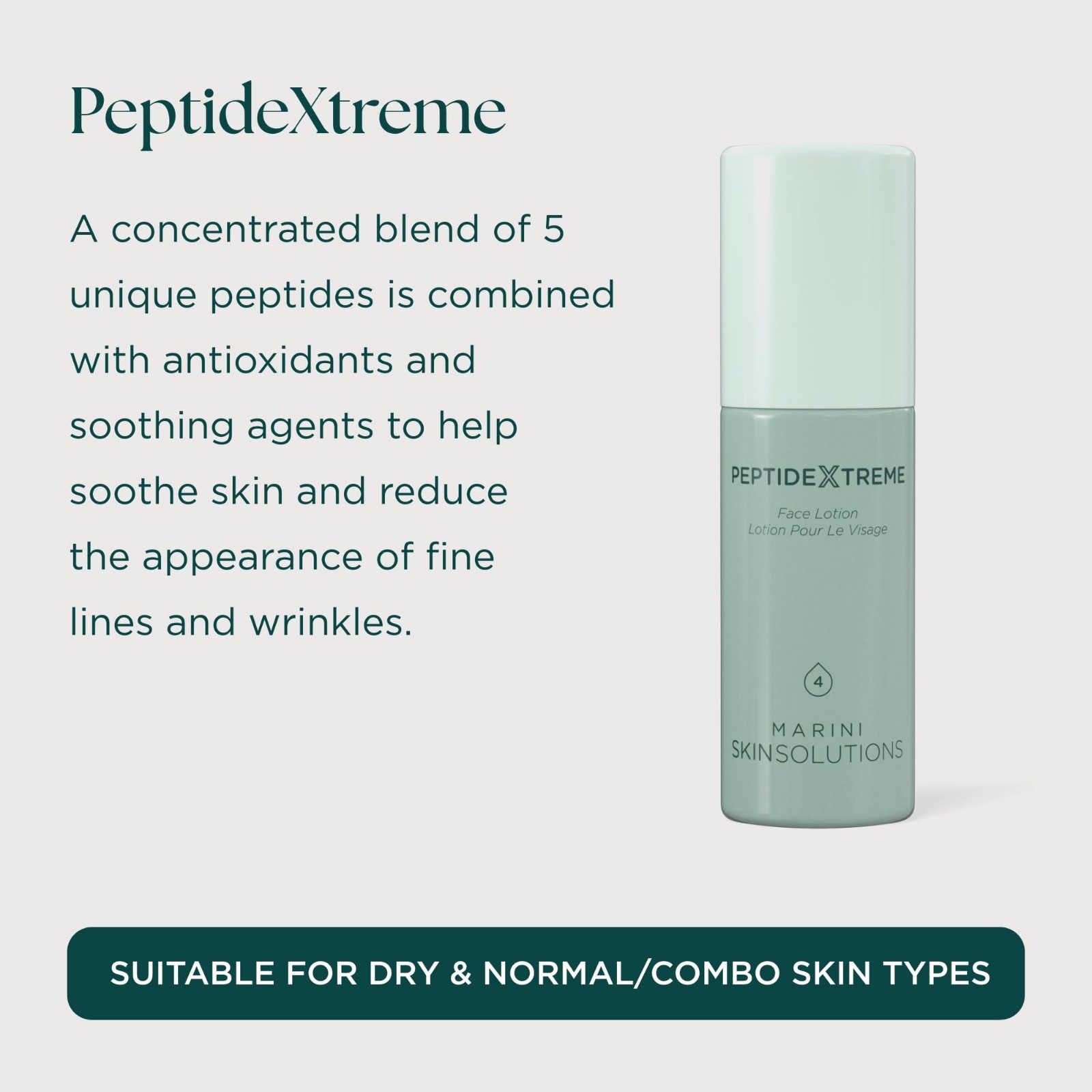 Anti-Aging Peptide Face Moisturizer – Hydrating, Soothing, Reduces Wrinkles – 1