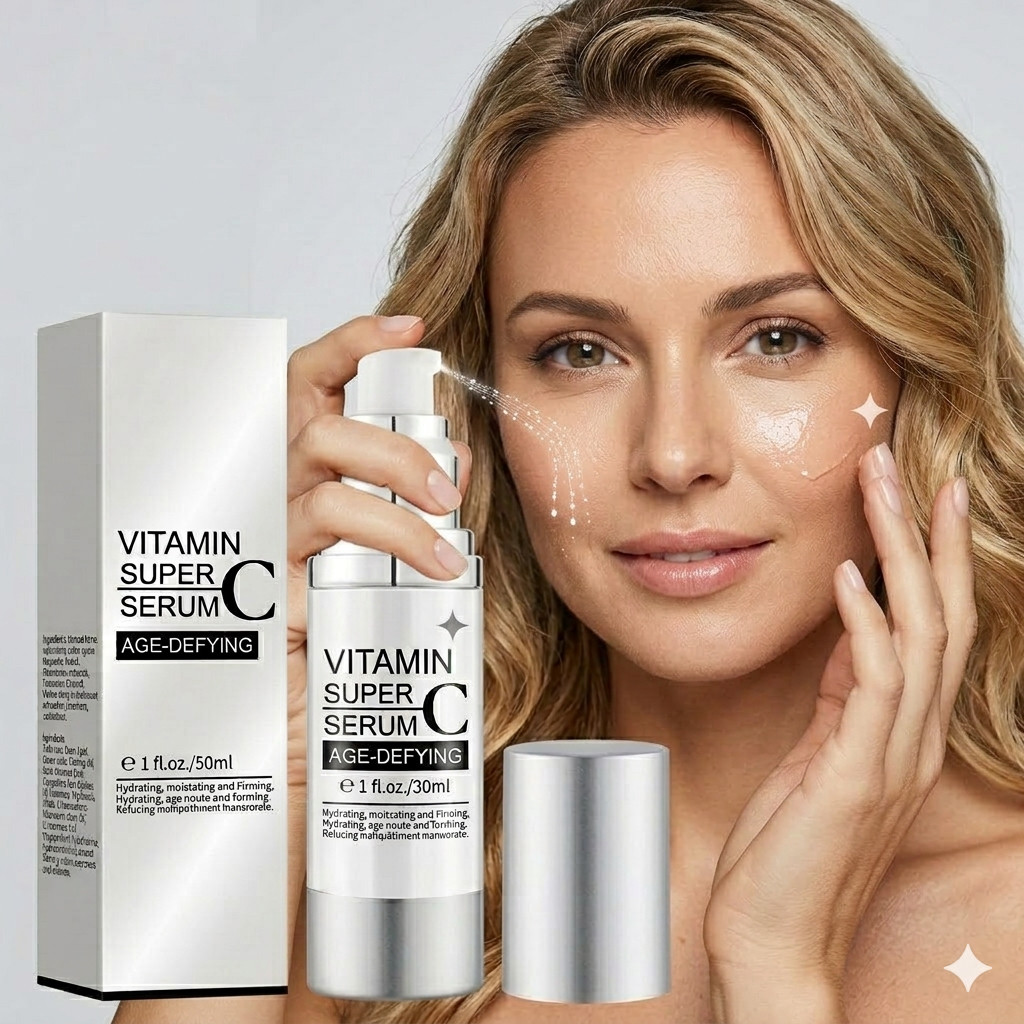 Vitamin C Serum for Face with Niacinamide & Hyaluronic Acid – Anti-Aging 30 ml