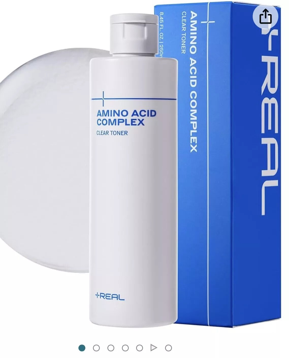 PLUSREAL Amino Acid Complex Clear Toner 8.45 Fl oz. Plus Real +Real