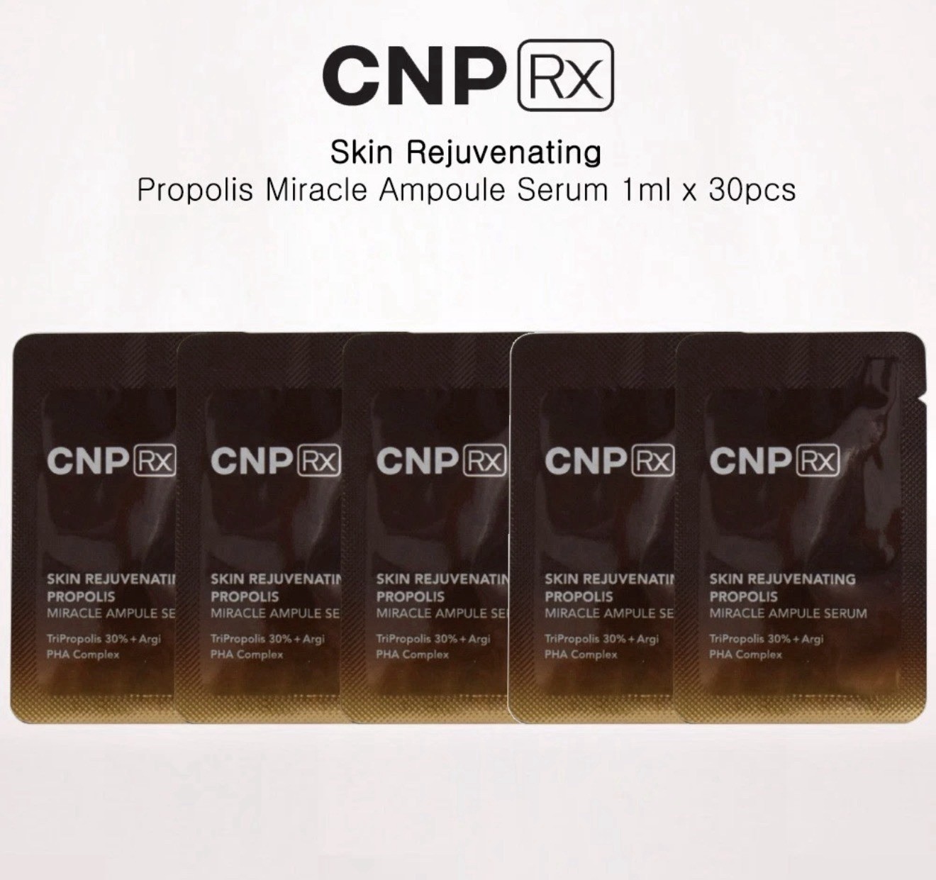 CNP Skin Rejuvenating Propolis Miracle Ampoule Serum 1ml x 30pcs