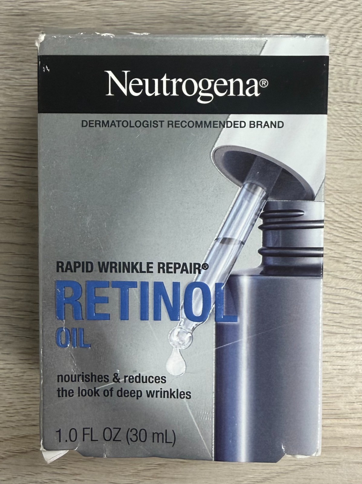 Neutrogena Rapid Wrinkle Repair Retinol Oil Wrinkles Face 1.0 fl oz (30 mL)