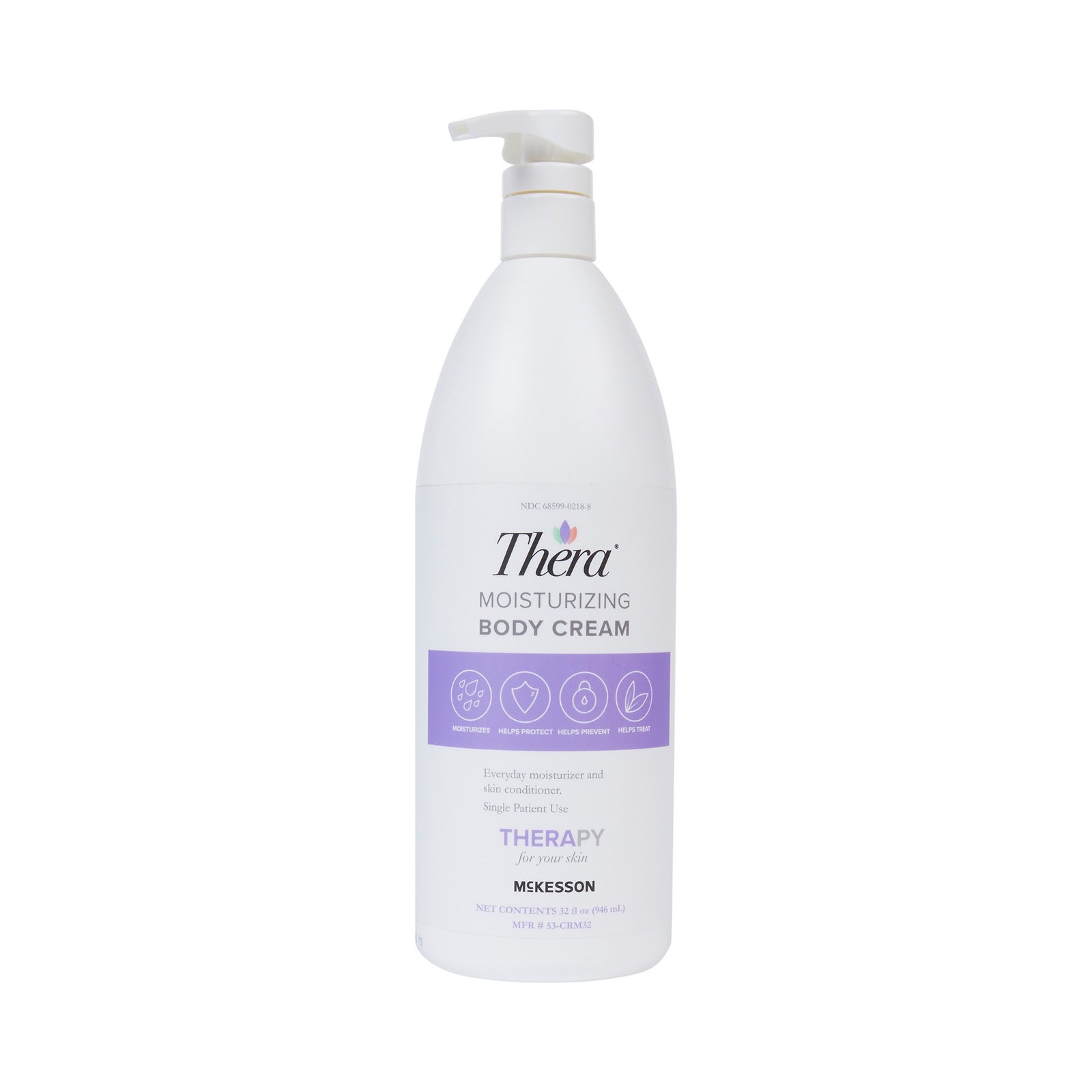 Thera Scented Hand and Body Moisturizer Cream 32 oz. Pump Bottle 53-CRM32 1 Ct